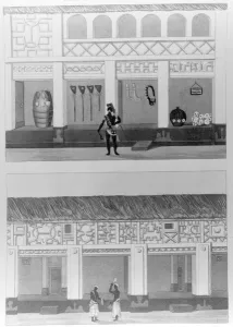 Part of the Piazza in the Palace, 1817 (engraving) Part of the Piazza in the Palace, 1817 (engraving)