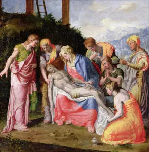 Pieta (oil on canvas) Pieta (oil on canvas)