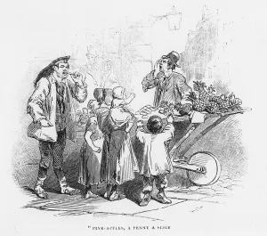 'Pine-Apples,' a Penny a Slice, 1845 (engraving) 'Pine-Apples,' a Penny a Slice, 1845 (engraving)