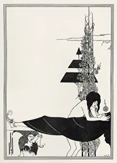 The Platonic Lament, illustration from Salome by Oscar Wilde, 1894 (litho) The Platonic Lament, illustration from Salome by Oscar Wilde, 1894 (litho)