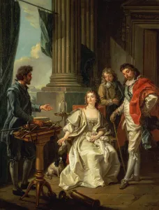 Pneumatic Experiment, one of a series, 1777 (oil on canvas) Pneumatic Experiment, one of a series, 1777 (oil on canvas)