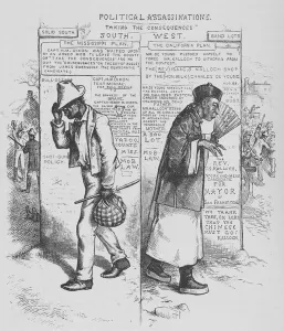Political assassinations, taking the consequences, from Harper's Weekly Political assassinations, taking the consequences, from Harper's Weekly