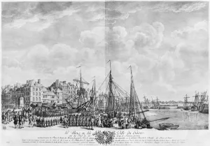 Port and Town of Le Havre, seen from the tower of Francois I, series of 'Les Port and Town of Le Havre, seen from the tower of Francois I, series of 'Les