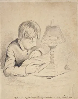 Portrait of Arthur Benson Homer, 1853 (pencil on paper) Portrait of Arthur Benson Homer, 1853 (pencil on paper)