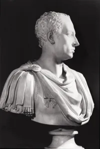 Portrait bust of Francis I (1708-65), Holy Roman Emperor (marble) Portrait bust of Francis I (1708-65), Holy Roman Emperor (marble)