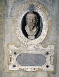 Portrait bust of Joannes Stradanus, Flemish-born painter Portrait bust of Joannes Stradanus, Flemish-born painter