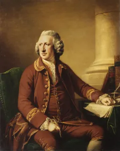 Portrait of Charles Howard (1720-1786), seated in a Brown Suit Trimmed with Gold Braid Portrait of Charles Howard (1720-1786), seated in a Brown Suit Trimmed with Gold Braid