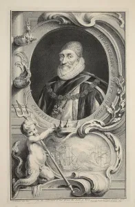 Portrait of Charles Howard, Earl of Nottingham, illustration from ' Portrait of Charles Howard, Earl of Nottingham, illustration from '