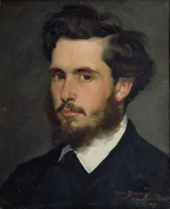 Portrait of Claude Monet (1840-1926) 1867 (oil on canvas) Portrait of Claude Monet (1840-1926) 1867 (oil on canvas)