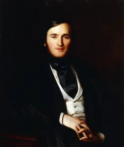 Portrait of the Composer Richard Wagner (1813-1883), standing half length Portrait of the Composer Richard Wagner (1813-1883), standing half length