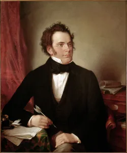 Portrait of Franz Peter Schubert, 1875 (painting) Portrait of Franz Peter Schubert, 1875 (painting)