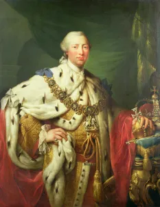 Portrait of George III in his Coronation Robes, c.1760 (oil on canvas) Portrait of George III in his Coronation Robes, c.1760 (oil on canvas)