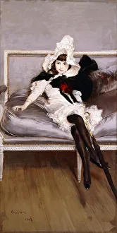 Portrait of Giovinetta Errazuriz, 1892 (oil on canvas) Portrait of Giovinetta Errazuriz, 1892 (oil on canvas)