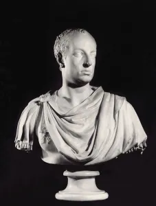 Portrait of the Holy Roman Emperor Francis I (1708-65) (marble) (see also 82132) Portrait of the Holy Roman Emperor Francis I (1708-65) (marble) (see also 82132)