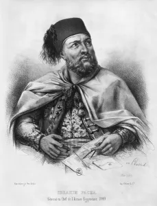 Portrait of Ibrahim Pasha, 1840 (litho) Portrait of Ibrahim Pasha, 1840 (litho)