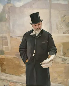 Portrait of Jean Charles Adolphe Alphand (1817-91) 1888 (oil on canvas) Portrait of Jean Charles Adolphe Alphand (1817-91) 1888 (oil on canvas)
