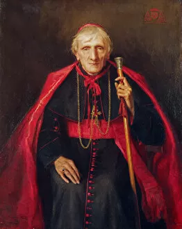Images Dated 8th September 2010: Portrait of John Henry Newman (1801-1890) 1889 (oil on canvas)
