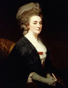 Portrait of a Lady Said to be Mrs, (oil on canvas) Portrait of a Lady Said to be Mrs, (oil on canvas)