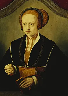Portrait of a Lady Said to be Princess Sybille of Cleve, Half Length Portrait of a Lady Said to be Princess Sybille of Cleve, Half Length