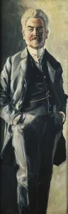 Portrait of Leopold Czihaczek, 1907 (oil on canvas) Portrait of Leopold Czihaczek, 1907 (oil on canvas)