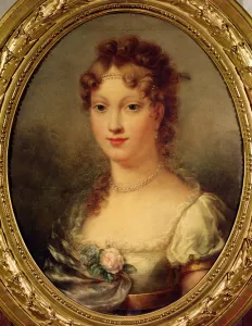 Portrait of Marie-Louise de Hapsburg-Lorraine (1791-1847) (oil on canvas) Portrait of Marie-Louise de Hapsburg-Lorraine (1791-1847) (oil on canvas)