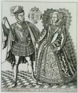 Portrait of Mary, Queen of Scots (1542-87) and Henry Stewart Portrait of Mary, Queen of Scots (1542-87) and Henry Stewart
