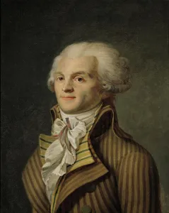 Portrait of Maximilien de Robespierre (1758-94) (oil on canvas) Portrait of Maximilien de Robespierre (1758-94) (oil on canvas)