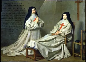 Portrait of Mother Catherine-Agnes Arnauld (1593-1671) and Sister Catherine of St Portrait of Mother Catherine-Agnes Arnauld (1593-1671) and Sister Catherine of St