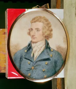 Portrait of Mungo Park (1774-1806) c.1797 (w/c and bodycolour on ivory) Portrait of Mungo Park (1774-1806) c.1797 (w/c and bodycolour on ivory)