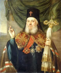 Portrait of Platon, Metropolitan of Moscow and Kolomna (oil on canvas) Portrait of Platon, Metropolitan of Moscow and Kolomna (oil on canvas)