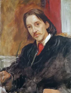 Portrait of Robert Louis Stevenson (1850-1894) 1886 (oil on canvas) Portrait of Robert Louis Stevenson (1850-1894) 1886 (oil on canvas)
