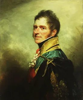 Portrait of William Henry Paget Marquess of Anglesey, half length, (oil on canvas) Portrait of William Henry Paget Marquess of Anglesey, half length, (oil on canvas)