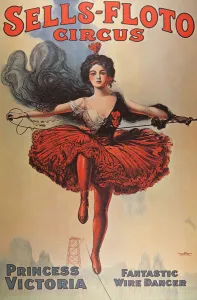 イギリス　vintage poster 【SHIRLEY FELTS】 イギリスvintage poster 【SHIRLEY FELTS】