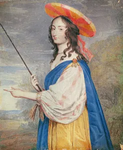 Princess Louise Hollandine of the Palatinate (oil on canvas) Princess Louise Hollandine of the Palatinate (oil on canvas)