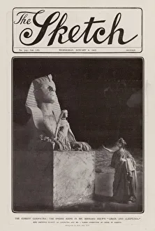 Production of George Bernard Shaw's Caesar and Cleopatra, New York, 1907 (b/w photo) Production of George Bernard Shaw's Caesar and Cleopatra, New York, 1907 (b/w photo)