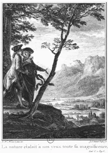 Profession of faith of the Savoyard vicar, illustration from 'L'Emile' Profession of faith of the Savoyard vicar, illustration from 'L'Emile'