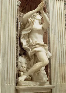 The Prophet Daniel, in the Chigi Chapel, 1655-61 (marble) The Prophet Daniel, in the Chigi Chapel, 1655-61 (marble)