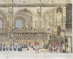 A Prospect of the Choir of the Cathedral Church of St. Paul, on the General Thanksgiving A Prospect of the Choir of the Cathedral Church of St. Paul, on the General Thanksgiving