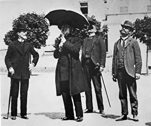 The publisher and composer Giulio Ricordi (1840-1919), the composer Giuseppe Verdi The publisher and composer Giulio Ricordi (1840-1919), the composer Giuseppe Verdi