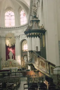 Pulpit, also called Pulpit of Verity, 1749 (gilt Pulpit, also called Pulpit of Verity, 1749 (gilt