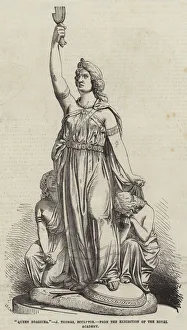 'Queen Boadicea,' J Thomas, Sculptor (engraving) 'Queen Boadicea,' J Thomas, Sculptor (engraving)