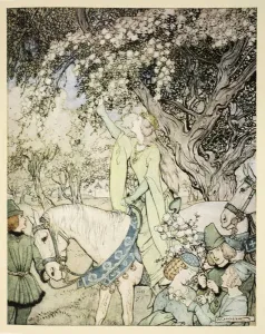 How Queen Guenever rode a-maying into the woods and fields beside Westminster How Queen Guenever rode a-maying into the woods and fields beside Westminster