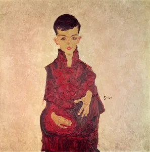 Rainerbub (Portrait of Herbert Rainer aged about 6 years) 1910 Rainerbub (Portrait of Herbert Rainer aged about 6 years) 1910