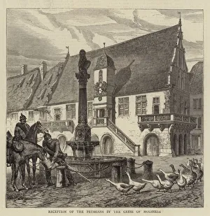 Reception of the Prussians by the Geese of Molsheim (engraving) Reception of the Prussians by the Geese of Molsheim (engraving)
