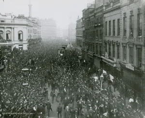 Reform demonstration, 21 July 1884, photograph (photo) Reform demonstration, 21 July 1884, photograph (photo)
