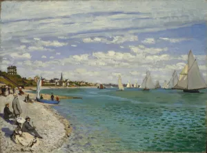 Regatta at Sainte-Adresse, 1867 (oil on canvas) Regatta at Sainte-Adresse, 1867 (oil on canvas)