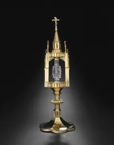 Reliquary with Tooth of Saint John the Baptist, Metalwork Reliquary with Tooth of Saint John the Baptist, Metalwork