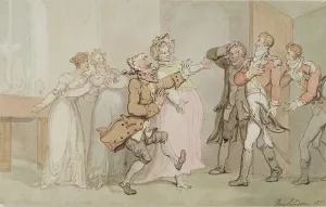 The Return of the Soldier, 1817 (w/c & pen and ink on paper) The Return of the Soldier, 1817 (w/c & pen and ink on paper)