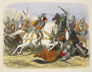 Richard III at Bosworth Field, 22 August 1485, from A Chronicle of England BC 55 to AD Richard III at Bosworth Field, 22 August 1485, from A Chronicle of England BC 55 to AD