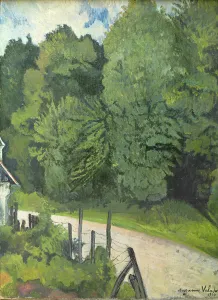 Road in the Forest, 1914 (oil on canvas) Road in the Forest, 1914 (oil on canvas)